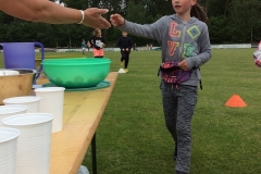 Sponsorenlauf Bonbon erhalten