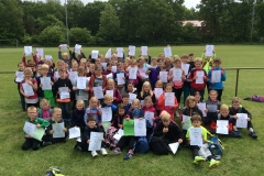 Sponsorenlauf Urkunden alle Klassen